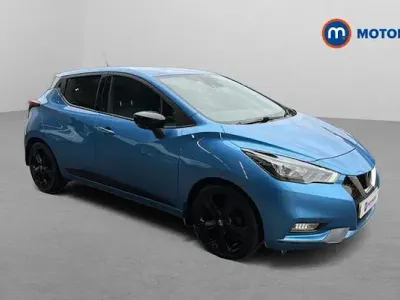 Used Nissan Micra 92 HP (67 kW) 2021 Blue Hatchback