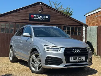 Used Audi Q3 S-line plus 184 HP (135 kW) 2016 Silver SUV