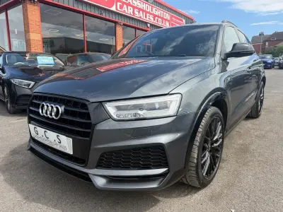 Used Audi Q3 Black Edition 150 HP (110 kW) 2018 Grey SUV