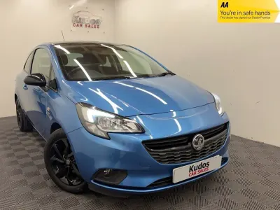 Used Vauxhall Corsa 90 HP (66 kW) 2018 Blue Hatchback