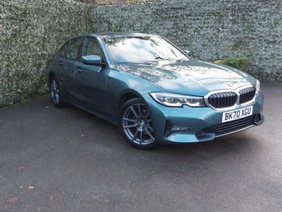 Blue Used 2020 BMW 320 Sport Line Sedan | £20,498 (Fair price)