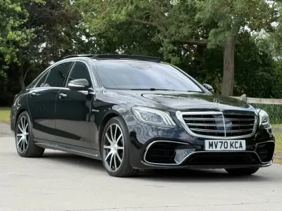 Used Mercedes S63L AMG Executive 2020 Black Sedan