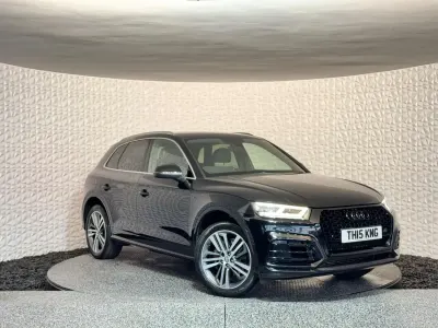 Used Audi Q5 S-Line 252 HP (185 kW) 2018 Black SUV