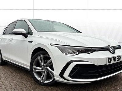 Used VW Golf VII R-line 150 HP (110 kW) 2020 White Hatchback