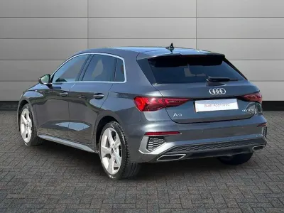 Used Audi A3 S-Line 108 HP (79 kW) 2023 Grey Sedan