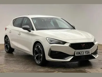 Used Cupra Leon VZ1 241 HP (177 kW) 2023 White Hatchback