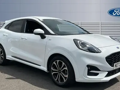 Used Ford Puma ST-Line 125 HP (91 kW) 2023 White SUV