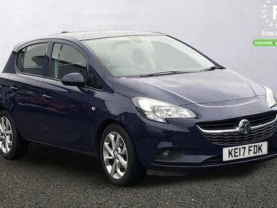 Used Vauxhall Corsa 75 HP (55 kW) 2017 Blue Hatchback