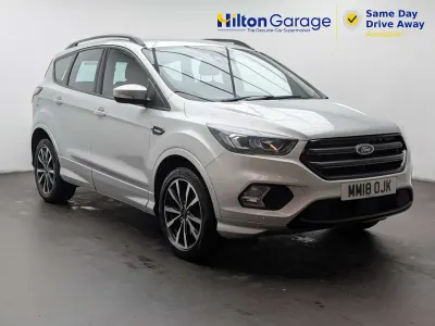Used Ford Kuga ST-Line 120 HP (88 kW) 2018 Silver SUV