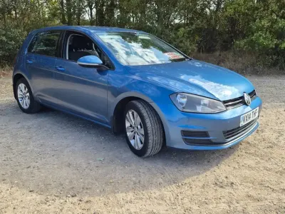 Used VW Golf VII SE 2014 Blue Hatchback
