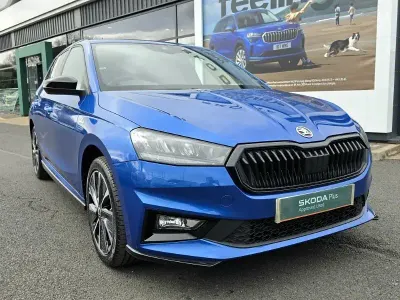 Used Skoda Fabia Monte Carlo 110 HP (80 kW) 2024 Blue Hatchback