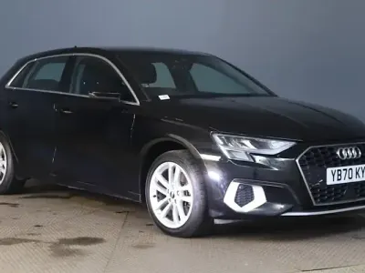 Used Audi A3 Sportback e-tron Sport 204 HP (150 kW) 2020 Black Hatchback