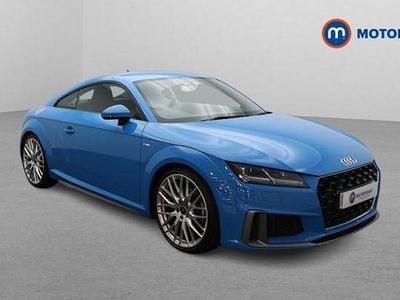 Used Audi TT S-Line 197 HP (144 kW) 2023 Blue Coupe
