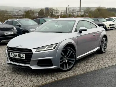 Begagnad Audi TT S-Line 184 HK (135 kW) 2016 Silver Sportkupé