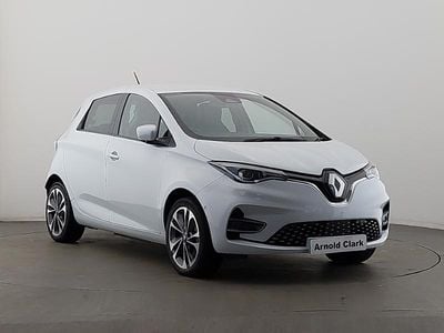 Used Renault Zoe GT-Line 100 kW (136 HP) 2020 White Hatchback
