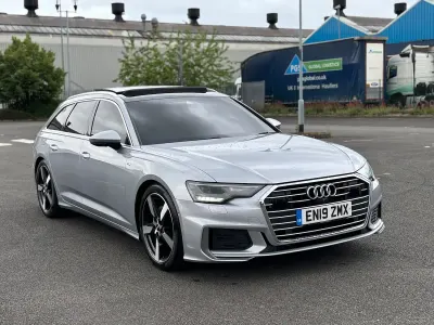 Used Audi A6 S-Line 2019 Silver Estate