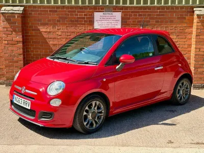Used Fiat 500 S 2014 Red Hatchback