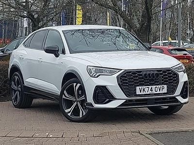 Used Audi Q3 Black Edition 150 HP (110 kW) 2024 White SUV