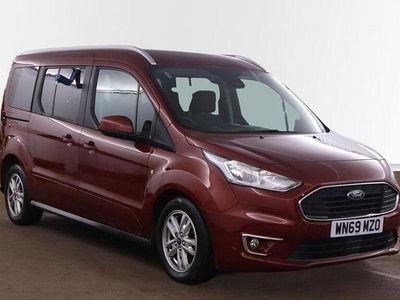 Used Ford Grand Tourneo Connect Titanium 120 HP (88 kW) 2019 Red MPV