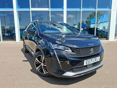 Used Peugeot 3008 GT 129 HP (94 kW) 2021 Black SUV