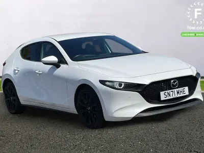 Used Mazda 3 High 179 HP (131 kW) 2021 White Hatchback