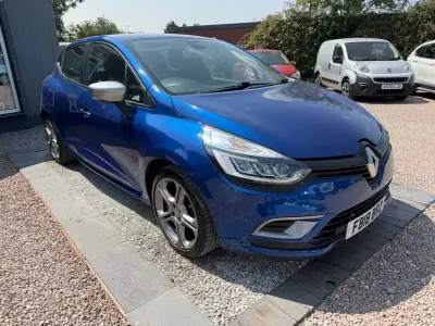 Used Renault Clio GT-Line 90 HP (66 kW) 2018 Blue Hatchback