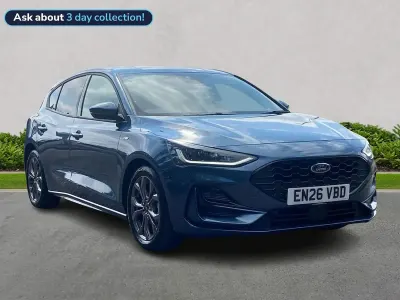 New Ford Focus ST-Line 2026 Blue Hatchback