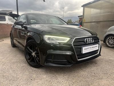 Used Audi A3 S-Line 2016 Black Hatchback