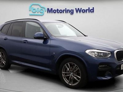 Blue Used 2021 BMW X3 M Sport SUV | £28,200 (Good price)