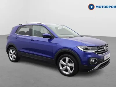 Used VW T-Cross SEL 110 HP (80 kW) 2022 Blue SUV