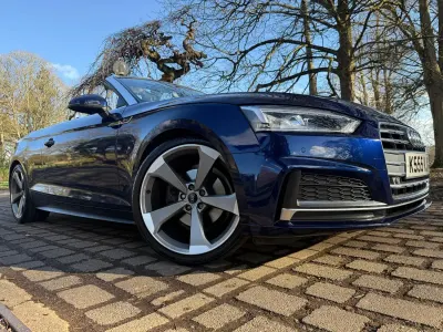 Używany Audi A5 S-Line 190 KM (139 kW) 2020 Niebieski Coupe
