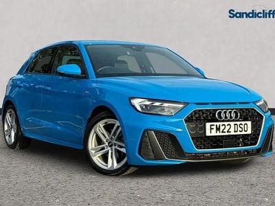Blue Used 2022 Audi A1 S-Line Hatchback | £16,325 (Fair price)