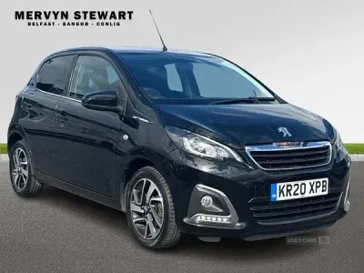 Used Peugeot 108 Allure 2020 Black Hatchback