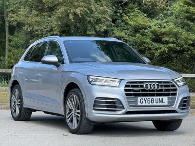 Used Audi Q5 S-Line 2018 Silver SUV