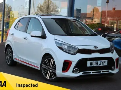 Używany Kia Picanto GT-Line S 99 KM (72 kW) 2019 Biały Hatchback