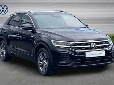 Used VW T-Roc R-line 150 HP (110 kW) 2022 Black SUV
