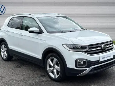 Begagnad VW T-Cross SEL 110 HK (80 kW) 2022 Vit SUV