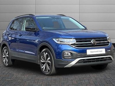 Used VW T-Cross Black Edition 115 HP (84 kW) 2024 Blue SUV