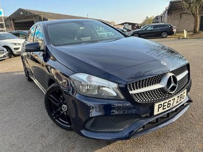 Used Mercedes A180 AMG line 2017 Blue Hatchback