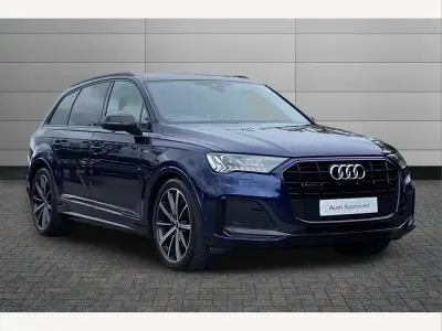 Used Audi Q7 Black Edition 282 HP (207 kW) 2023 Blue SUV