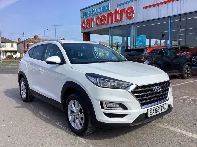 Gebraucht Hyundai Tucson SE 136 PS (100 kW) 2018 Weiß SUV