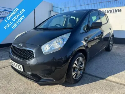 Used Kia Venga 89 HP (65 kW) 2016 Black Hatchback