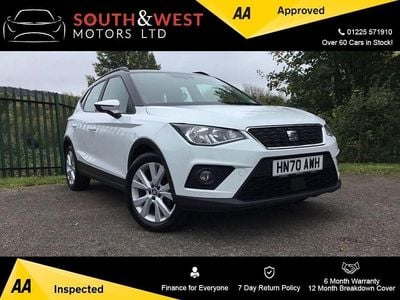 White Used 2021 Seat Arona SE Technology SUV | £5,985 (Fair price)