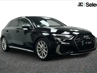 Used Audi S3 Sportback Comfort 310 HP (228 kW) 2021 Black Hatchback