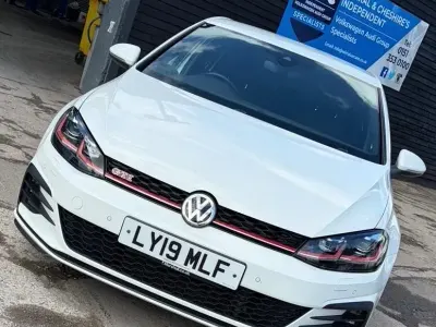 Used VW Golf VII GTI 245 HP (180 kW) 2019 White Hatchback