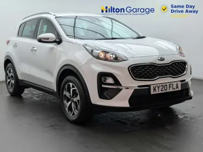 Used Kia Sportage 177 HP (130 kW) 2020 White SUV