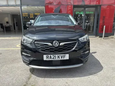 Used Vauxhall Grandland X S 128 HP (94 kW) 2021 Black SUV
