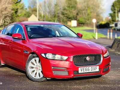 Red Used 2016 Jaguar XE Prestige Sedan | £6,795 (Fair price)