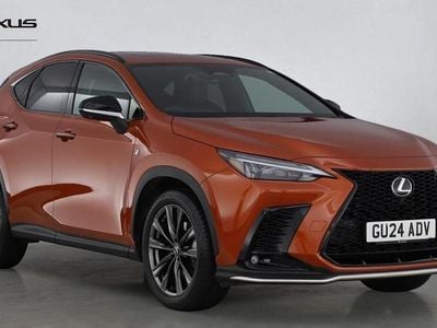 Orange Used 2024 Lexus NX450h+ Sport Line SUV | £48,754 (A bit pricey)