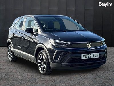 Used Vauxhall Crossland Design Edition 110 HP (80 kW) 2022 Black SUV